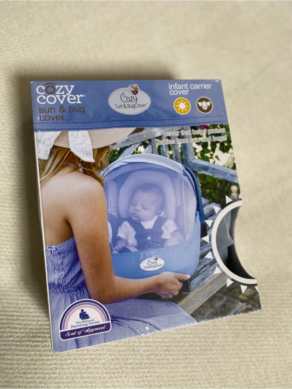 Infant Carrier Sun & Bug Cover